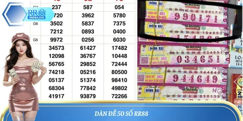 dàn đề 50 số